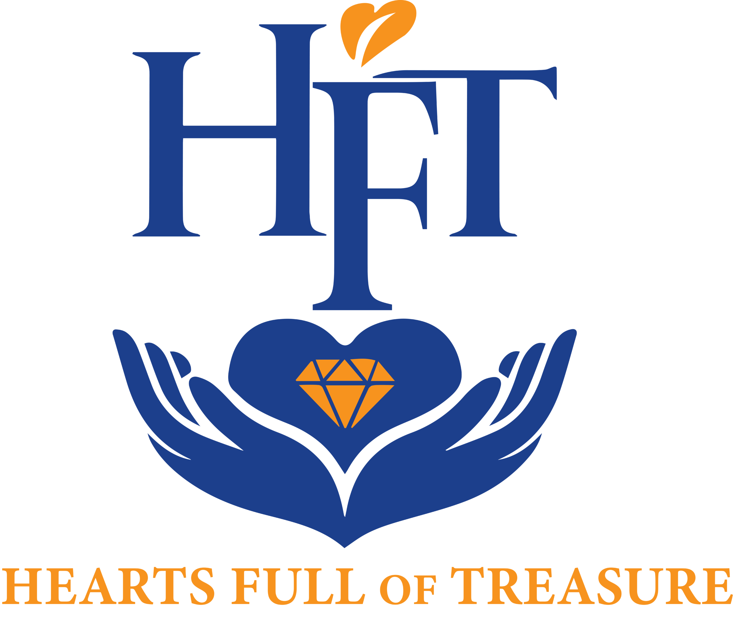 Hearts Full of Treasure logo